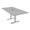 Skutchi Designs 35.5 in W, 71.5 in L, 29 in H, Engineered Wood Top, Grey HAR-REC-36x72-T-ELEC-XD01 - alternate 1